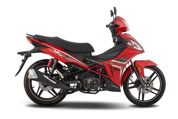 SYM - VF125 - Mat Red